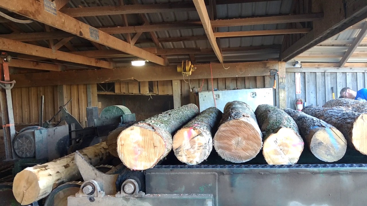 DebarkingBrookside Lumber Inc YouTube