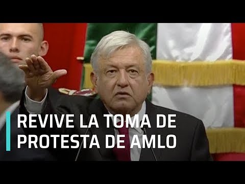 Toma de protesta de AMLO, las mejores imágenes - Transición 2018