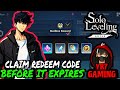 CLAIM THE REDEEM CODE BEFORE IT EXPIRES 🤯💀|| SOLO LEVELING ARISE 🥰
