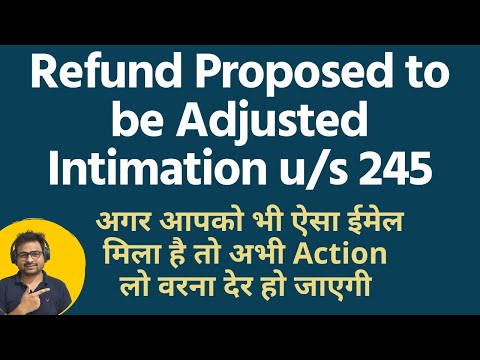 Refund Proposed to