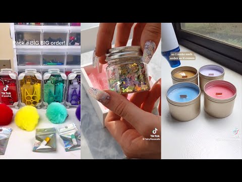 ASMR Small Business Packaging Orders TikTok Compilation pt. 18 🎁✨