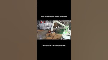 Moving and palletizing robots make work easy and simple#palletzier#factory #machine #robot