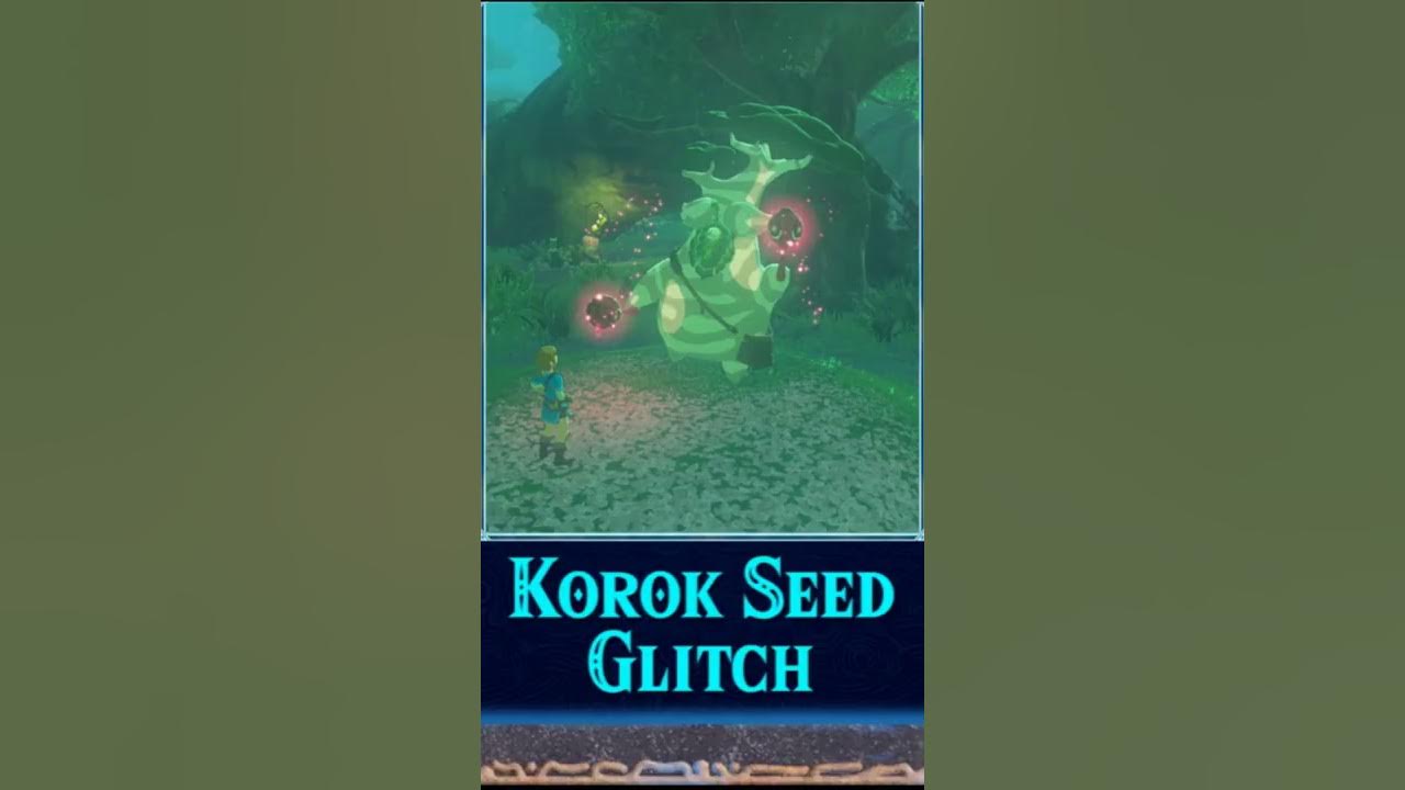 Infinite Korok Seed Glitch Zelda Breath of the Wild YouTube
