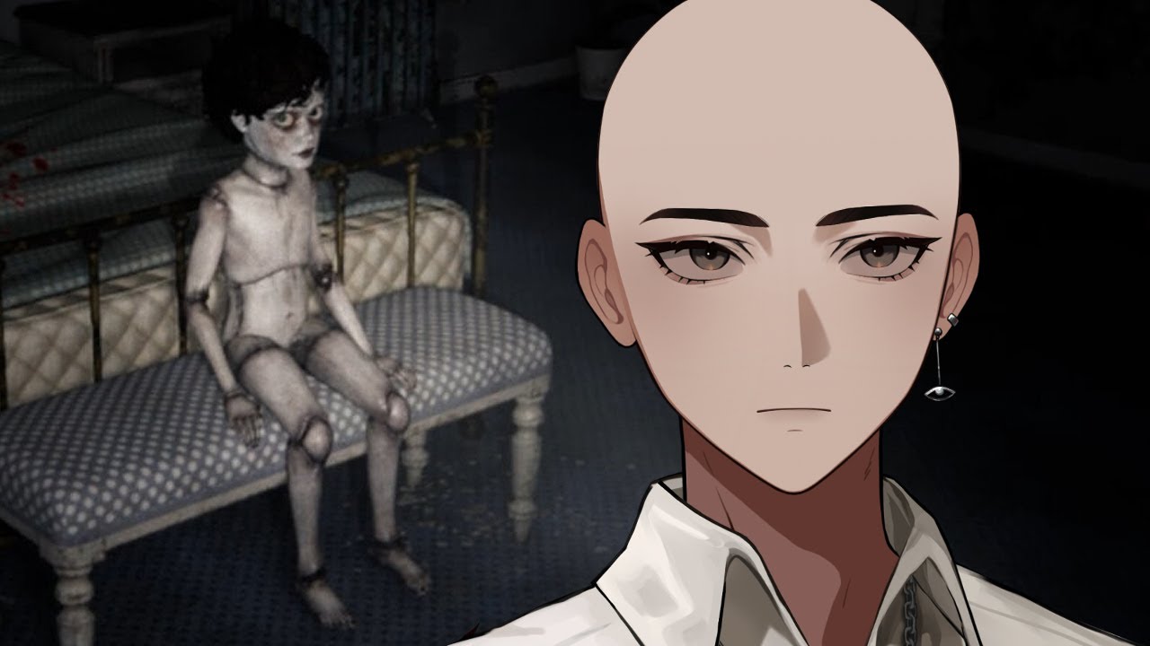 horror game with a kid that totally doesn't look like bill skarsgård