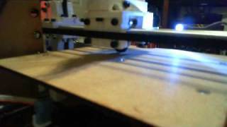 Huxley 3D Printer, First print