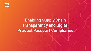 Enabling Supply Chain Transparency and Digital Product Passport Compliance