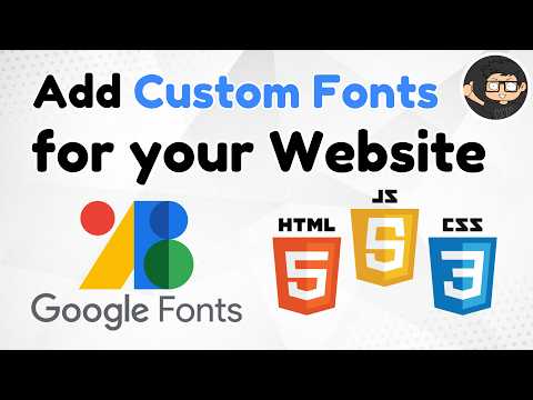How to Add Custom Fonts In HTML & CSS
