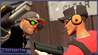 Friendly Sparring Major Scout Guy Vs Cyborneer