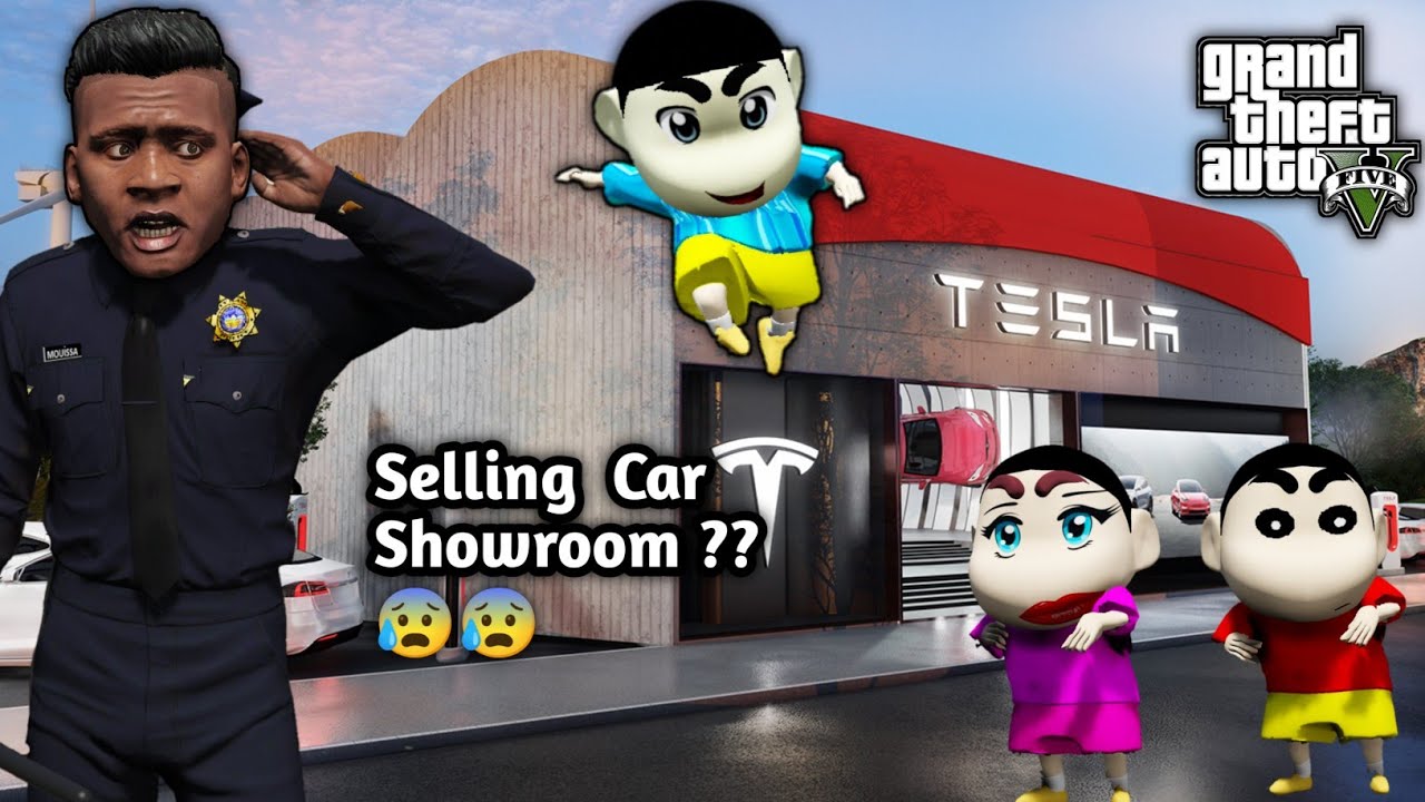 Gta 5 Is Shinchan Going To Sold Car Showroom To Become Richest Person Ps Gamester 最新ゲーム速報まとめ