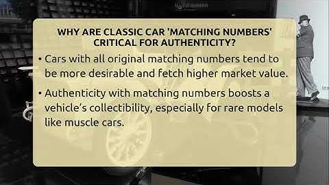 Why Are Classic Car 
