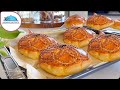 ŞEKLİ KABARMASI MUHTEŞEM 📍 PEYNİR DOLGULU MENEKŞE ÇÖREK /POĞAÇA *
