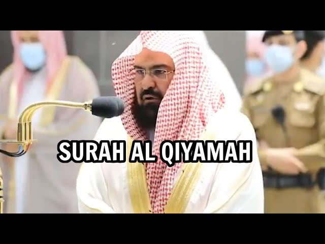 Surah al qiyamah full:abdur rahman al sudais | The holy dvd | Quran surah. class=