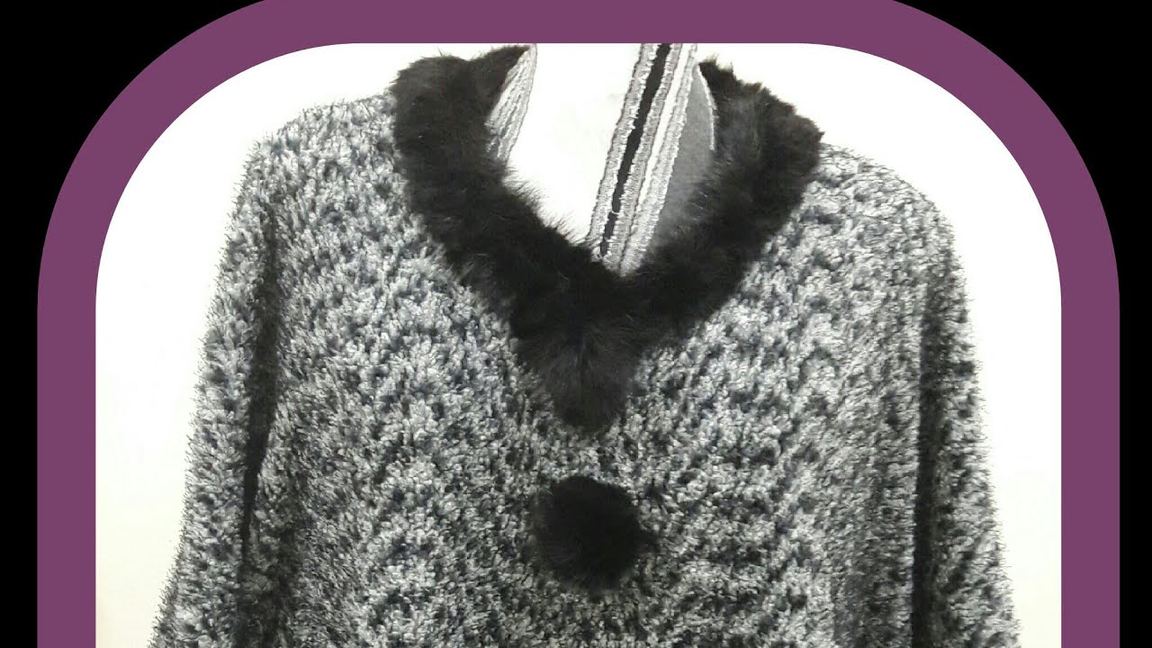 كاب شتوي الجزء الثانى بدون باترون