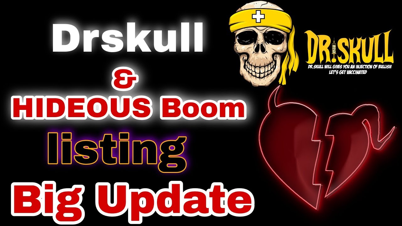 🚨Drskull coin & Hideous coin big updates|  Drskullcoin price prediction, hideous coin news today,