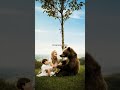 Lithuanian Mom, Toddler, and Bear’s Hilltop Hide-and-Seek🐻🤰👶