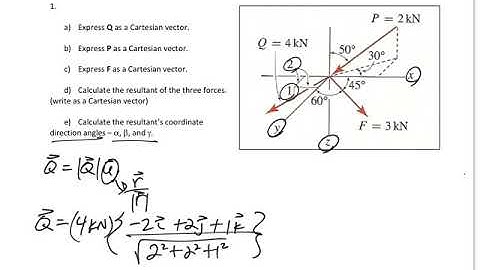 Statics - Test 1 review