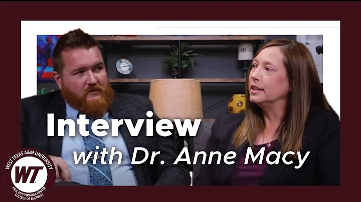Interview with Dr. Anne Macy