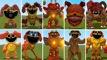 EVOLUTION OF ALL NEW DOGDAY SMILING CRITTERS POPPY PLAYTIME CHAPTER 3 In Garry