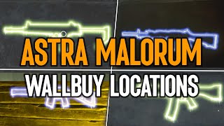 ALL WALL BUY LOCATIONS - ASTRA MALORUM - BO7 Zombies Beginner Guide (Black Ops 7 Zombies)