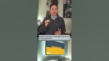 TUTORIAL: Export Sequences with Bin Structure in Premiere Pro using Automation Blocks