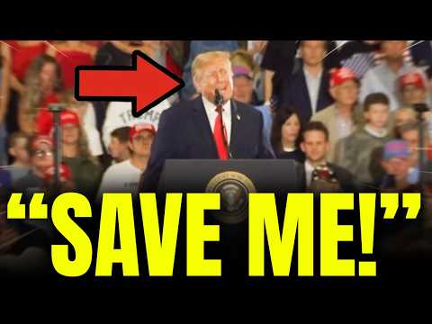 PANICKED Trump ADMITS HIS FEAR on stage...