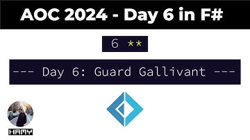 Advent of Code 2024 - Day 6 in F#