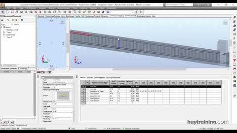 Thiết kế cho nhóm móng băng trong Robot Structural   Elsoft vn
