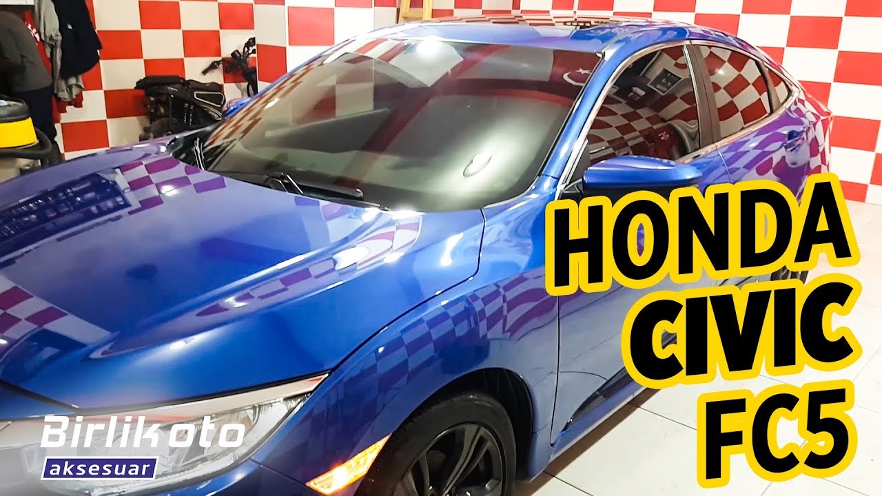 Honda Civic FC5 // Pasta Cila, Boya Koruma, Motor Koruma, Detaylı Temizlik