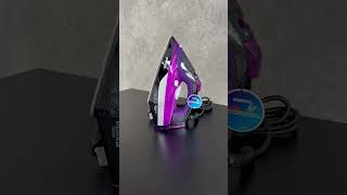 Geepas Ceramic Steam Iron With Vertical Ironing And Self-Clean Functions.