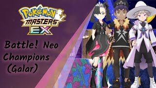 Pokemon Masters EX  Battle! Neo Champion (Galar)  30 Minutes Extended