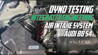 Dyno Testing Integrated Engineering Air Intake System - Audi B8 S4
