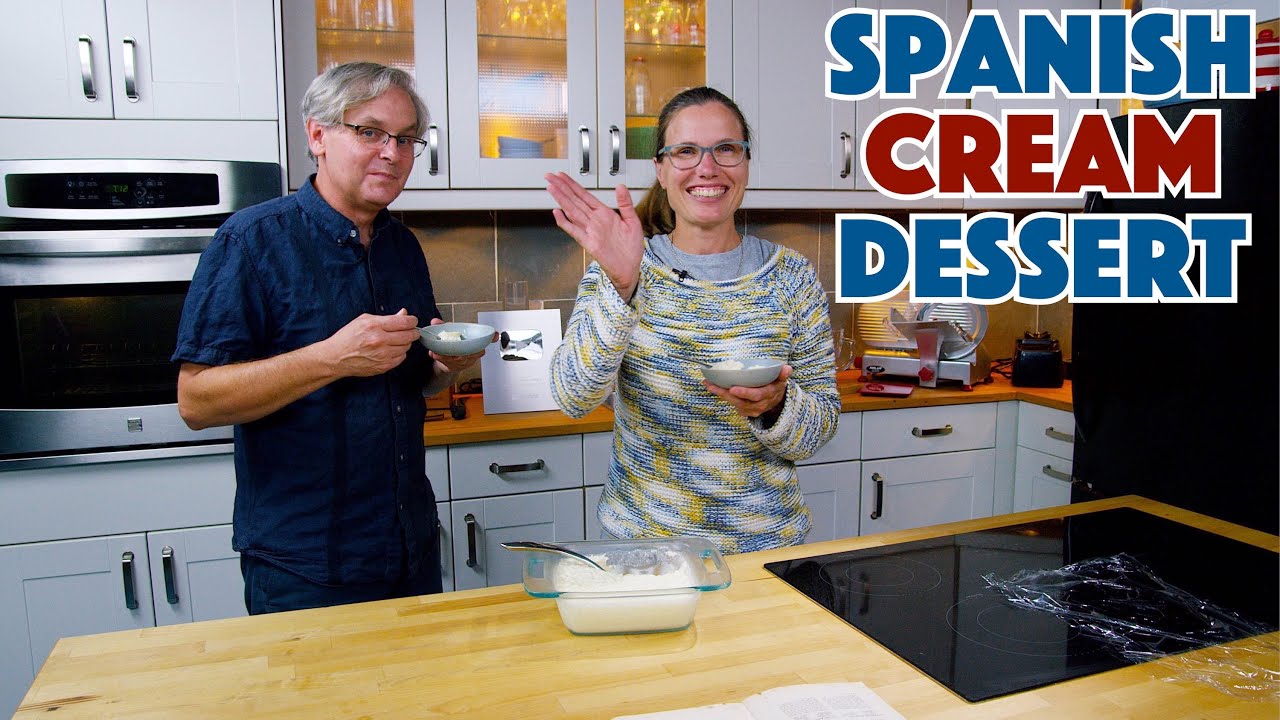 1933 Spanish Cream Dessert Recipe YouTube