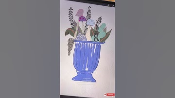 Procreate Illustration 🪴Art Process Video #patriciasodre #timelapse #shorts