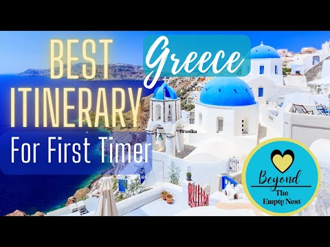 GREECE TRAVEL For First Time to Greece! Best GREECE ITINERARY!  Americans In Greece Travel Guide.