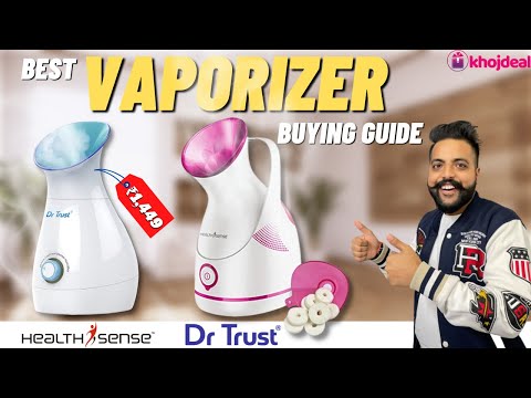 Best Steam Vaporizer For Cold And Cough In India 2022 🔥 3 In 1 Steam Vaporizer 🔥 Dr.