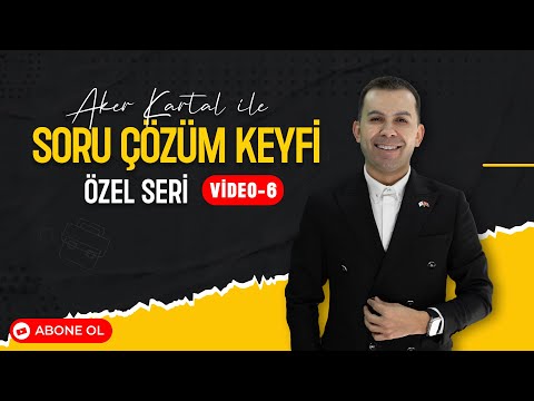 Aker Kartal ile Keyifli Soru Çözüm - 6 (Fiil,fiilimsi,fiilde çatı ve cümle bilgisi) #akerkartal