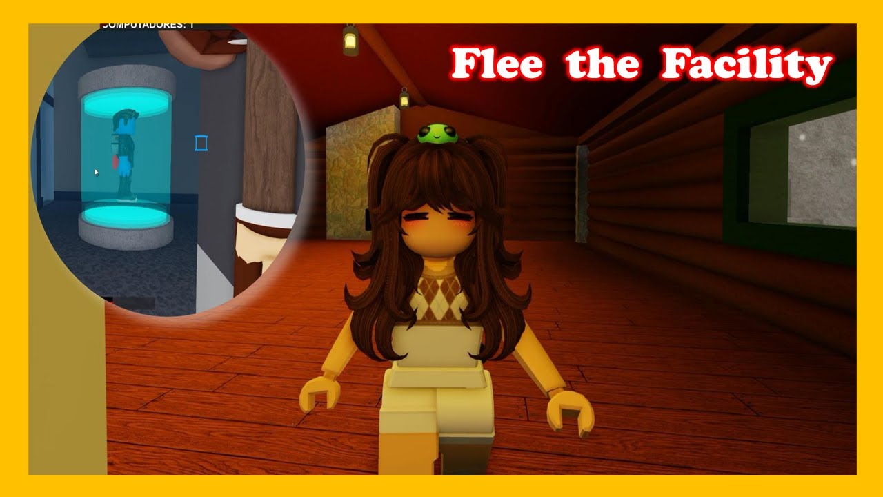 A MARRETÃO DORMINHOCA NO FLEE THE FACILITY 😂 (Roblox) 