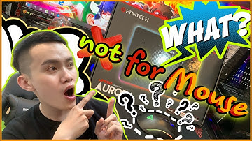 Mình mua Miếng lót chuột LED để... làm gì ??? | FANTECH Mousepad MPR350 AURORA | Cọp Ú VLOG