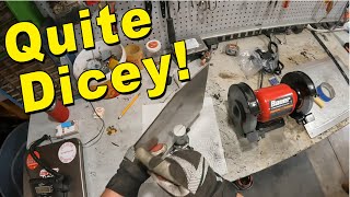 Finishing My Copper Stator Wrecker Blade | Things Get Real Dicey!