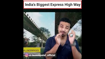 India का सबसे बड़ा Express Way, 90000 Cr Rs में बनेगा #shorts / Jasmin Patel / Easily Explained