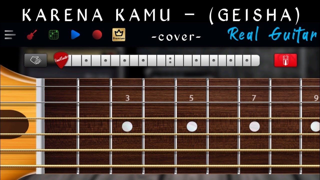 TUTORIAL PETIKAN LAGU KARENA KAMU – Geisha | Cover Gitar Real Guitar (Mudah & Cepat)