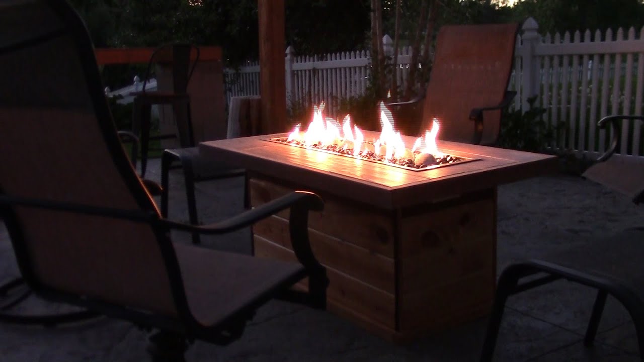 DIY Fire Table