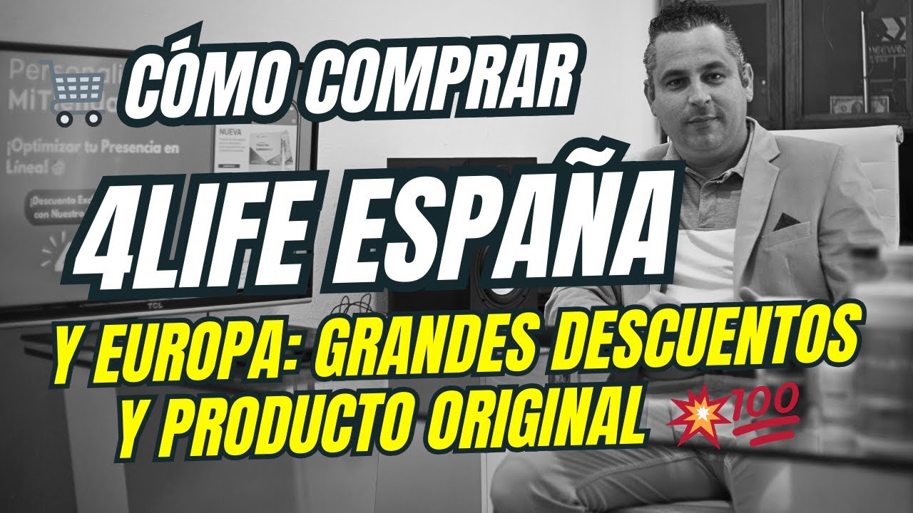 🛒 Cómo Comprar 4Life en España y Europa GRANDES DESCUENTOS y PRODUCTO