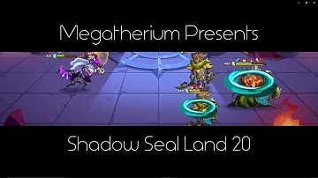 Idle Heroes Shadow Seal Land 20 Guide for 2 Ithaquas (Minimal)