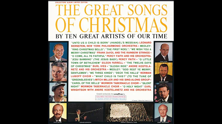 The Great Songs of Christmas (Album One). Goodyear...