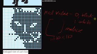 Applications of matrices (Image processing and MS excel). (Urdu/Hindi) screenshot 1