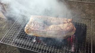 BBQ豚ブロック焼肉！！！