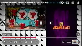 Cartoon Network - Split Screen Credits (August 7, 2014) Part 2