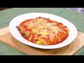 Canelones integrales de pollo y verduras