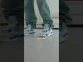 Wearing the Jordan 4 Military Blue